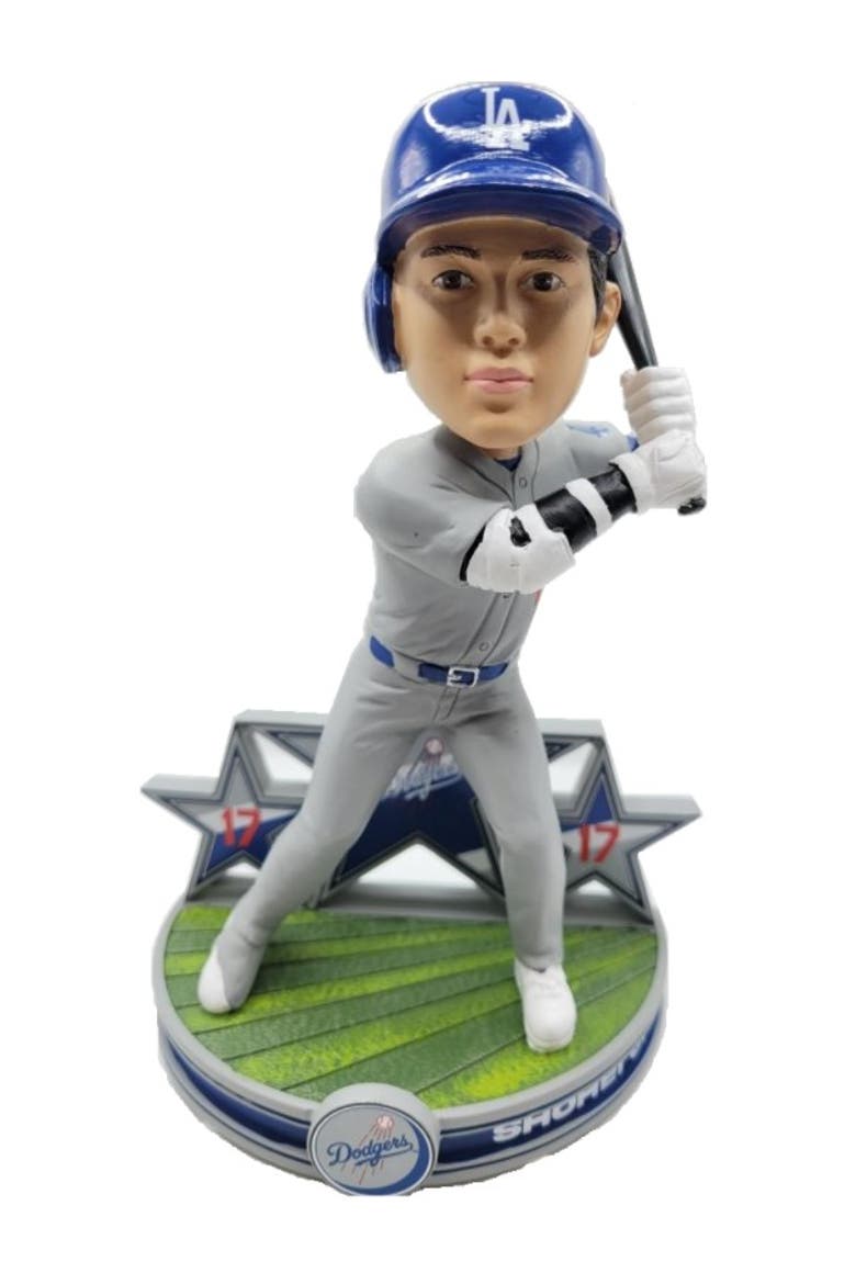 Shohei Ohtani (LA Dodgers) (Grey Jersey) MLB Superstar Series Bobblehead, Main, color, Multi-Color