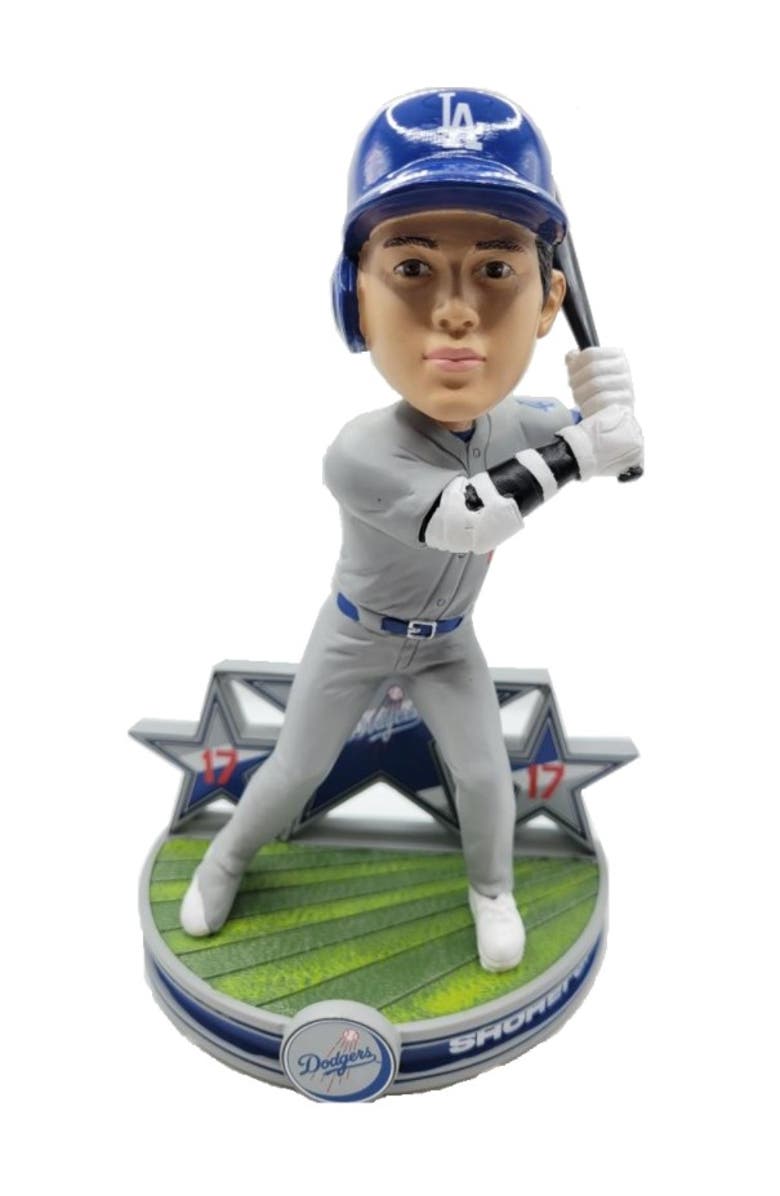 FOCO Shohei Ohtani (LA Dodgers) (Grey Jersey) MLB Superstar Series Bobblehead, Main, color, Multi-Color