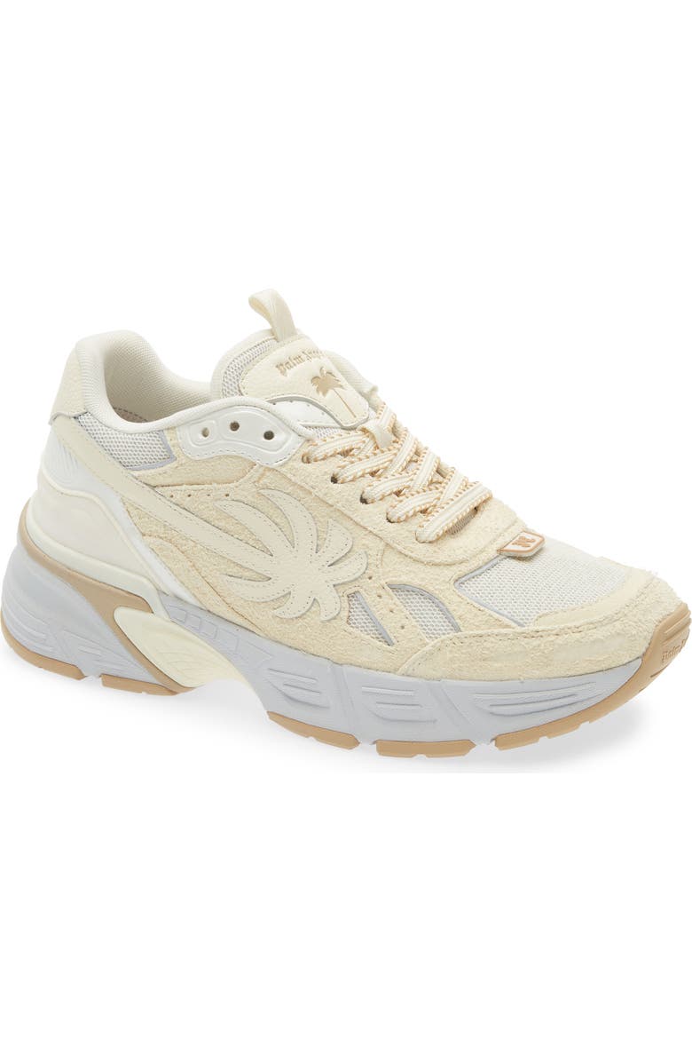 Palm Angels The Palm Runner Sneaker, Main, color, Beige