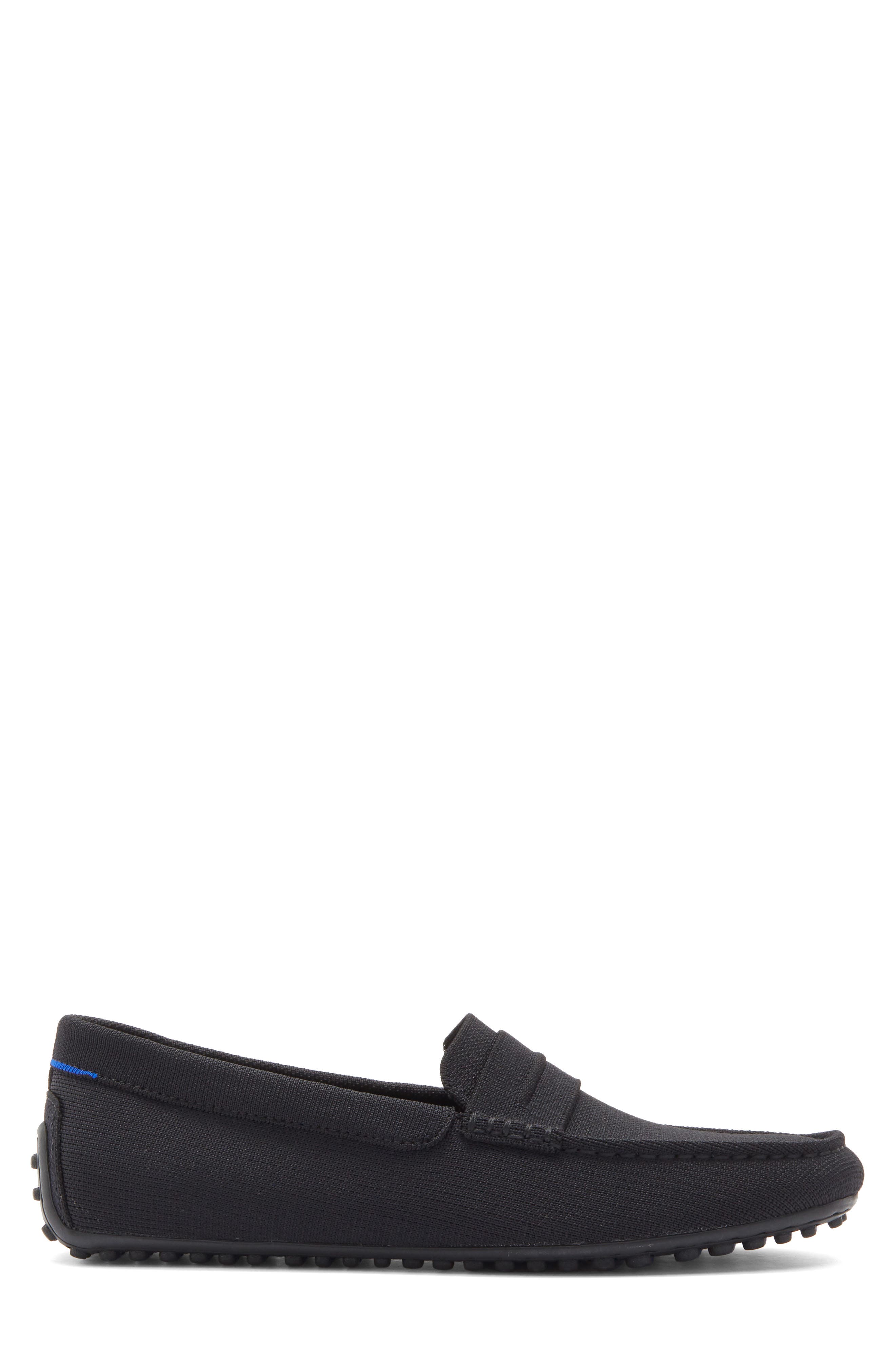 The Driving Loafer, Alternate, color, BLACK