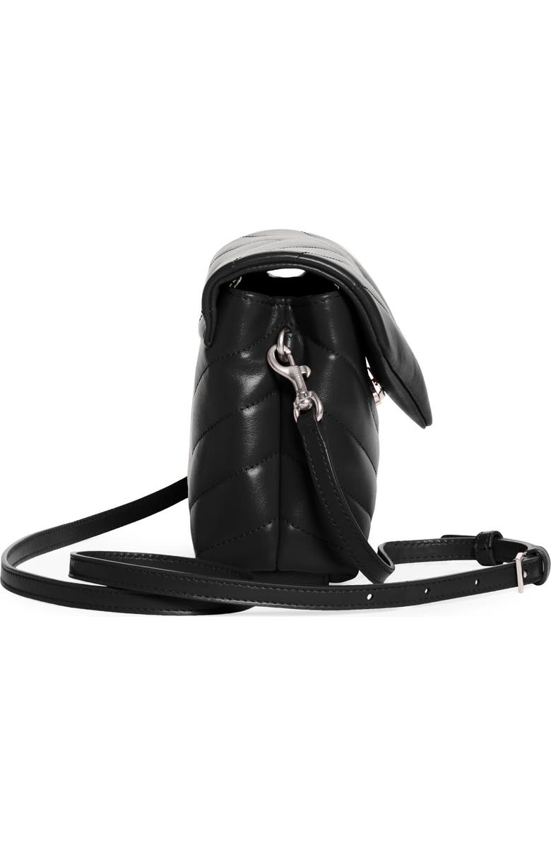 Saint Laurent Toy Loulou Quilted Leather Crossbody Bag, Alternate, color,