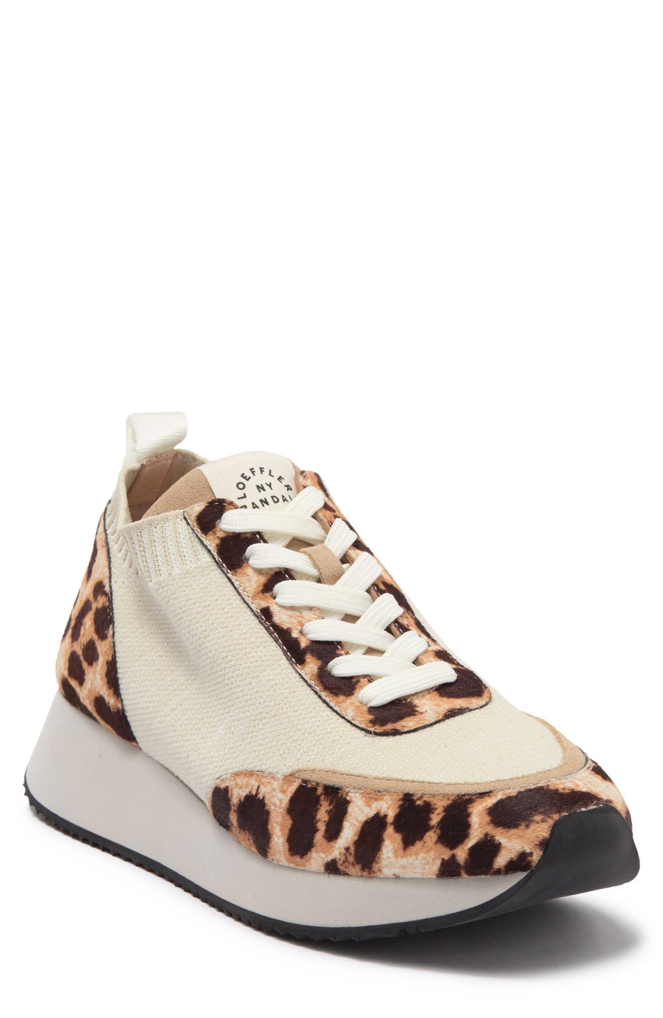 Loeffler Randall Remi Genuine Calf Hair Detail Sneaker, Main, color, 