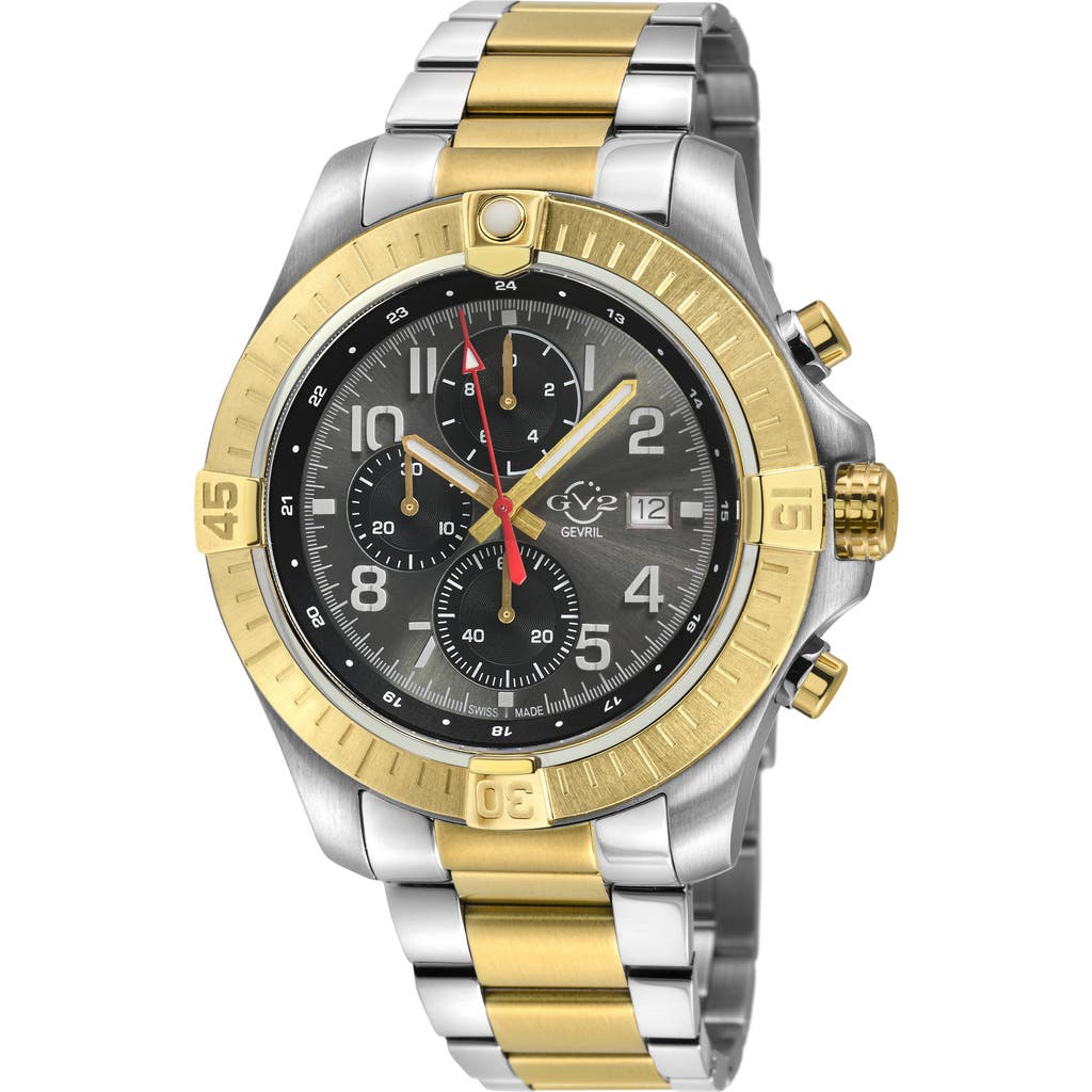 Gv2 T38 Bracelet Watch, 45mm In Two Toned