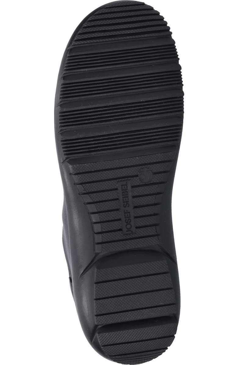 Josef Seibel Lace-Up Sneaker, Alternate, color, Black