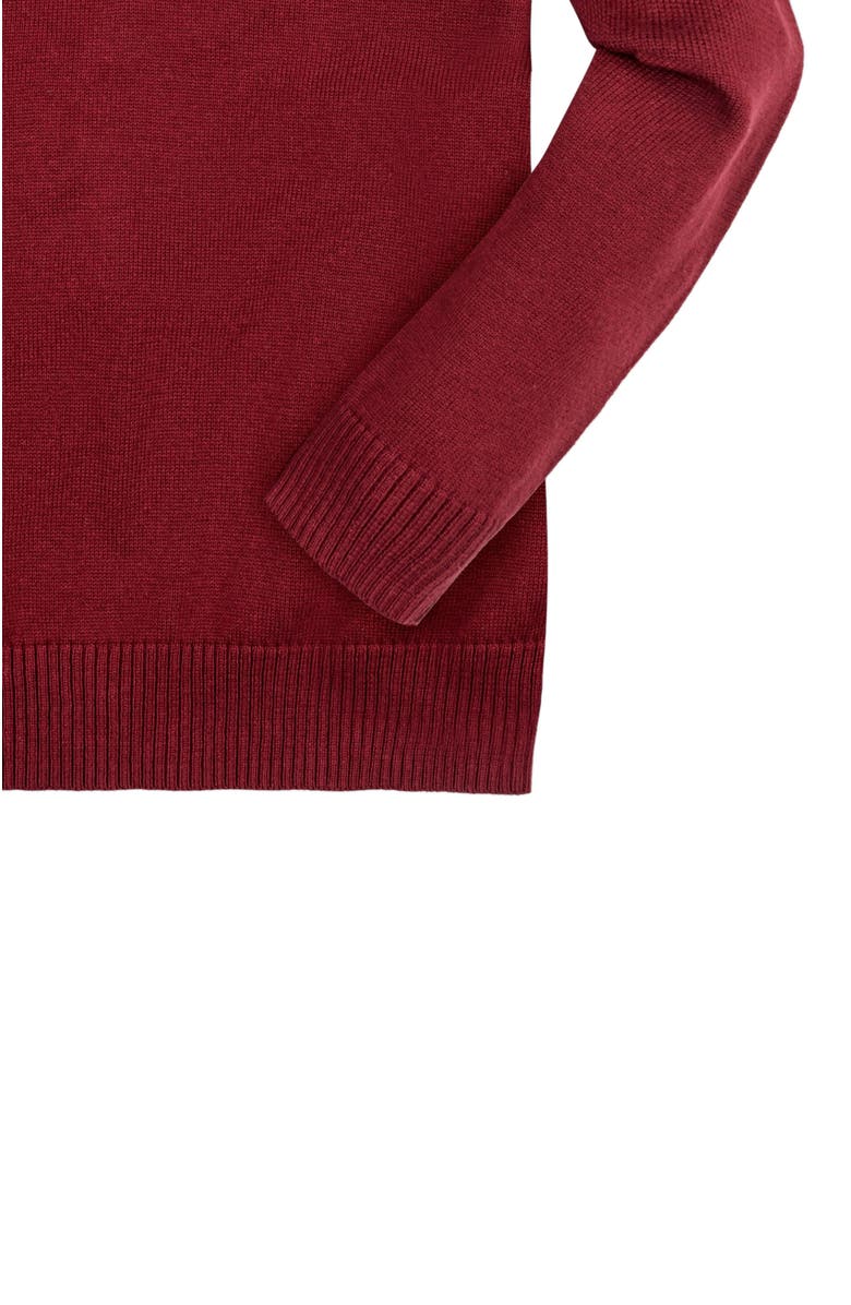 Hope & Henry Boys' Organic Sweater Henley with Elbow Patches, Kids, Alternate, color,