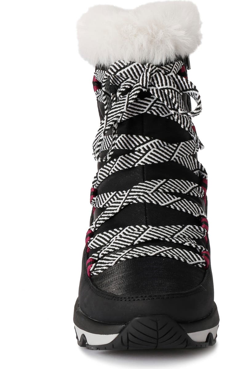 Spyder Camden Faux Fur Trim Waterproof Insulated Boot, Alternate, color,