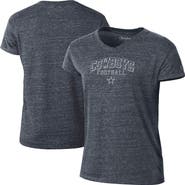 Champion Women's Champion  Navy Dallas Cowboys Triumph Tri-Blend V-Neck T-Shirt