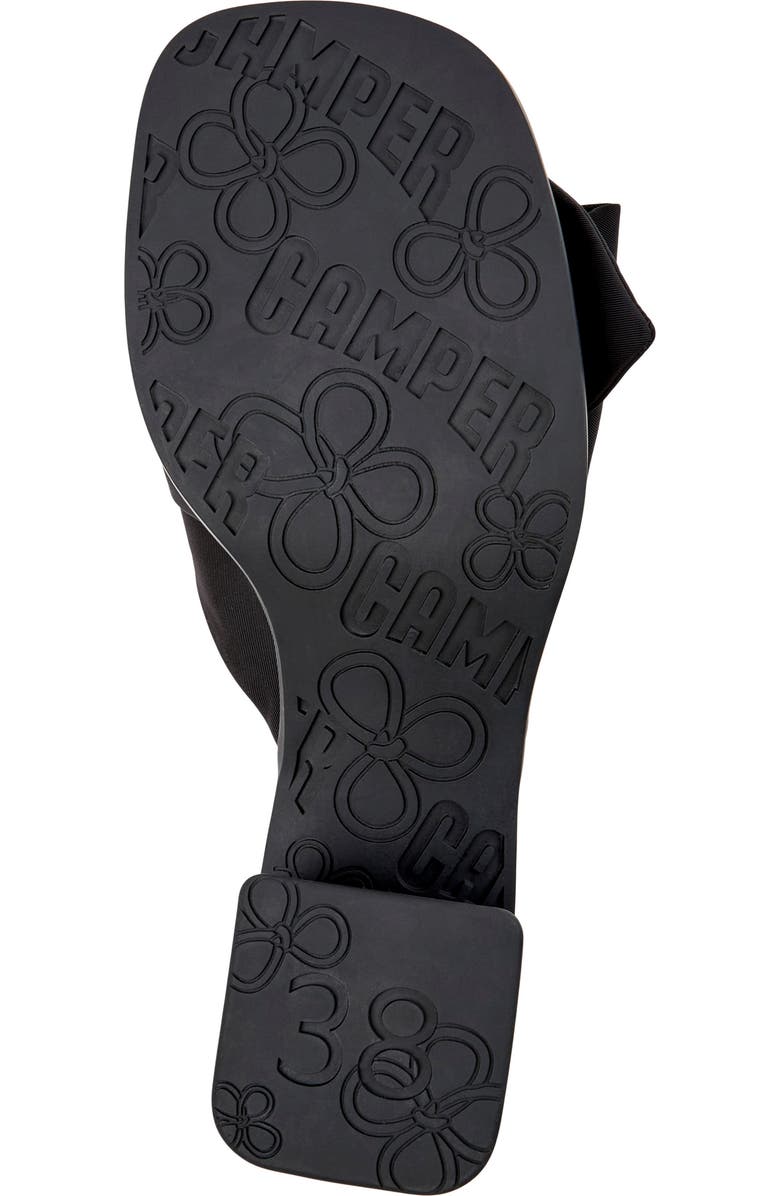 Camper Kora Bow Slide Sandal, Alternate, color,