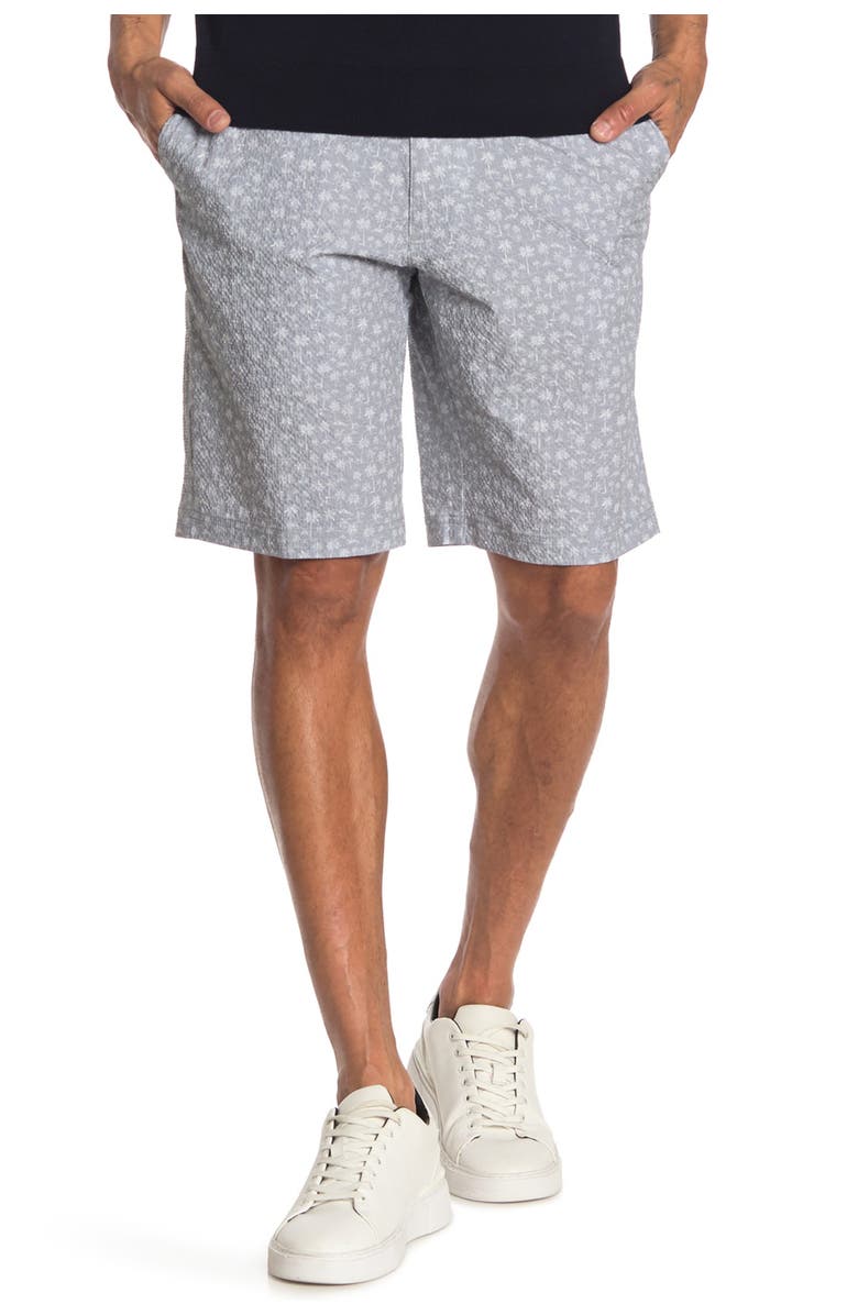 JACK NICKLAUS Palm Tree Print Shorts, Main, color, 