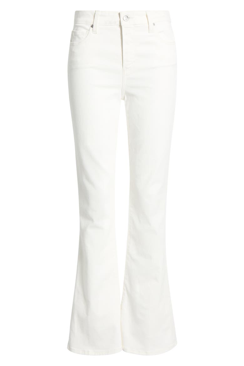 Laurel Canyon High Waist Flare Leg Jeans, Alternate, color, TONAL ECRU
