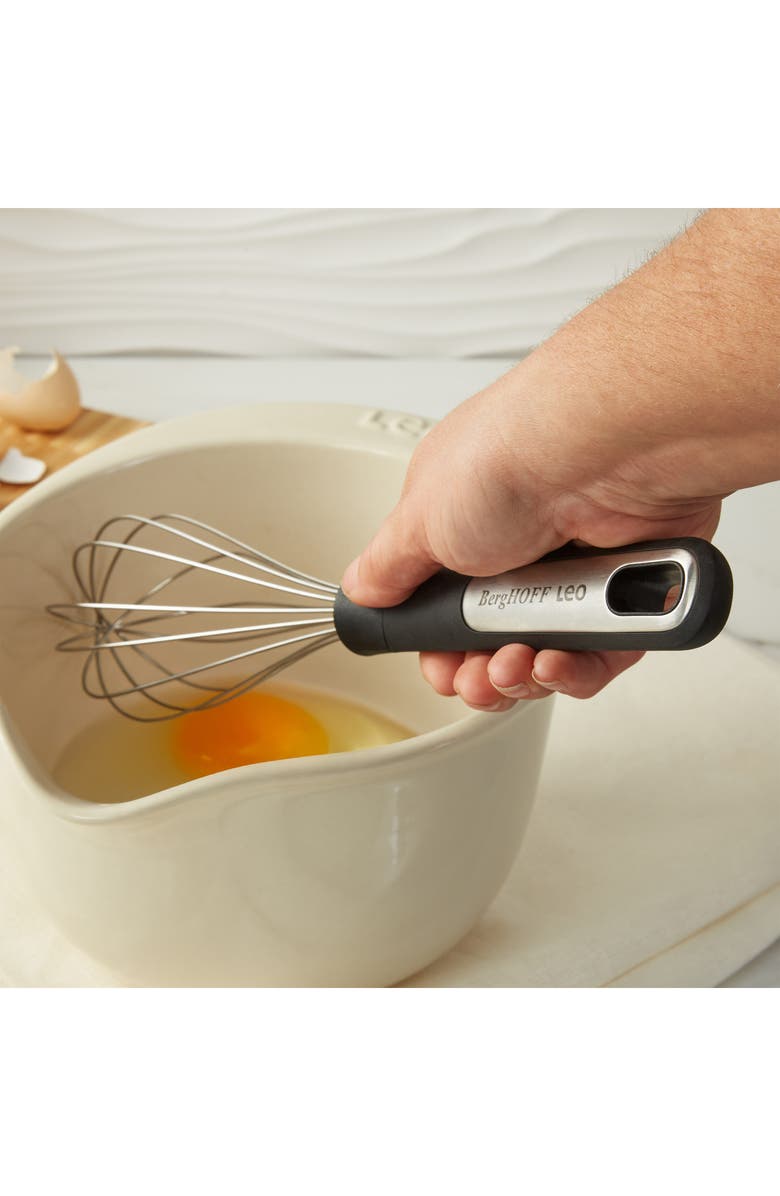 BergHOFF Graphite Stainless Steel Whisk, Alternate, color, Black