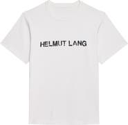 Helmut Lang Heavyweight Stencil Logo Graphic T-Shirt