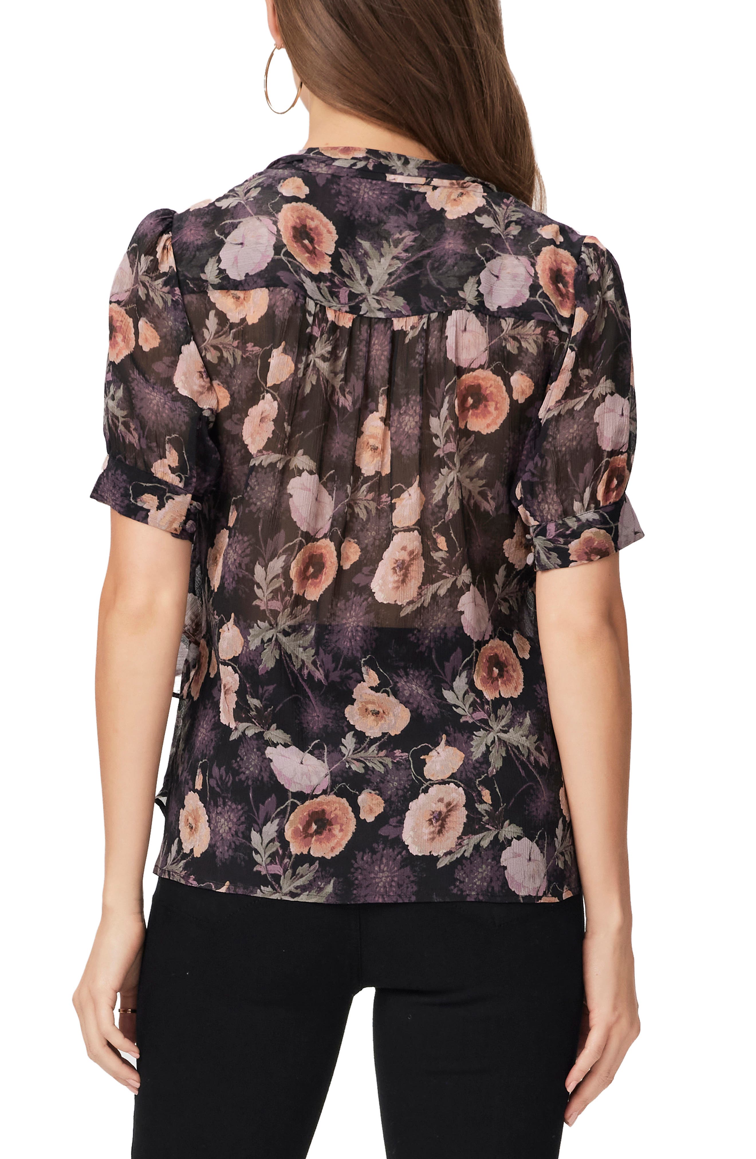 Tangi Floral Silk Top - image 2