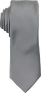 Brooklyn Brigade Men's Solid Satin Tie