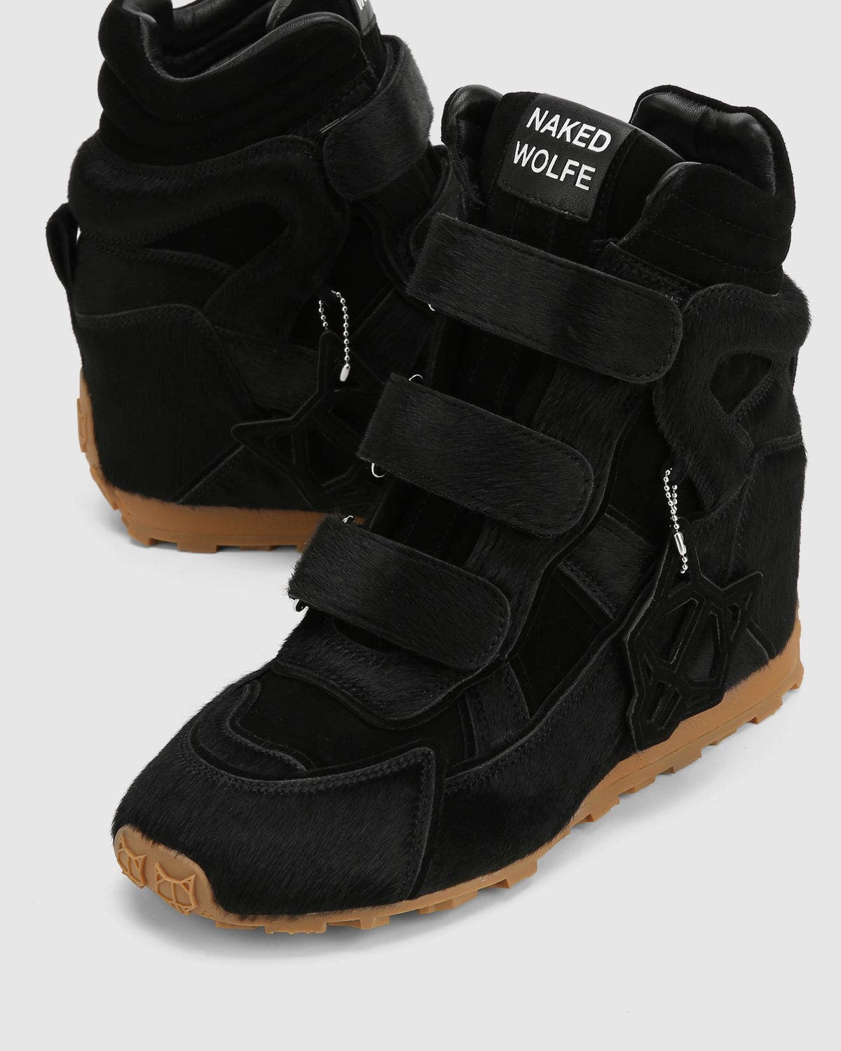 Naked Wolfe Element Wedge, Alternate, color, Black