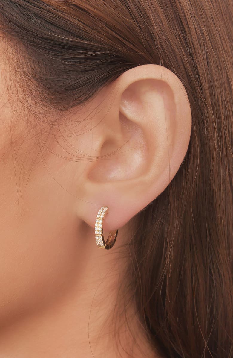 Bony Levy Katherine Pavé Diamond Hoop Earrings, Alternate, color, 