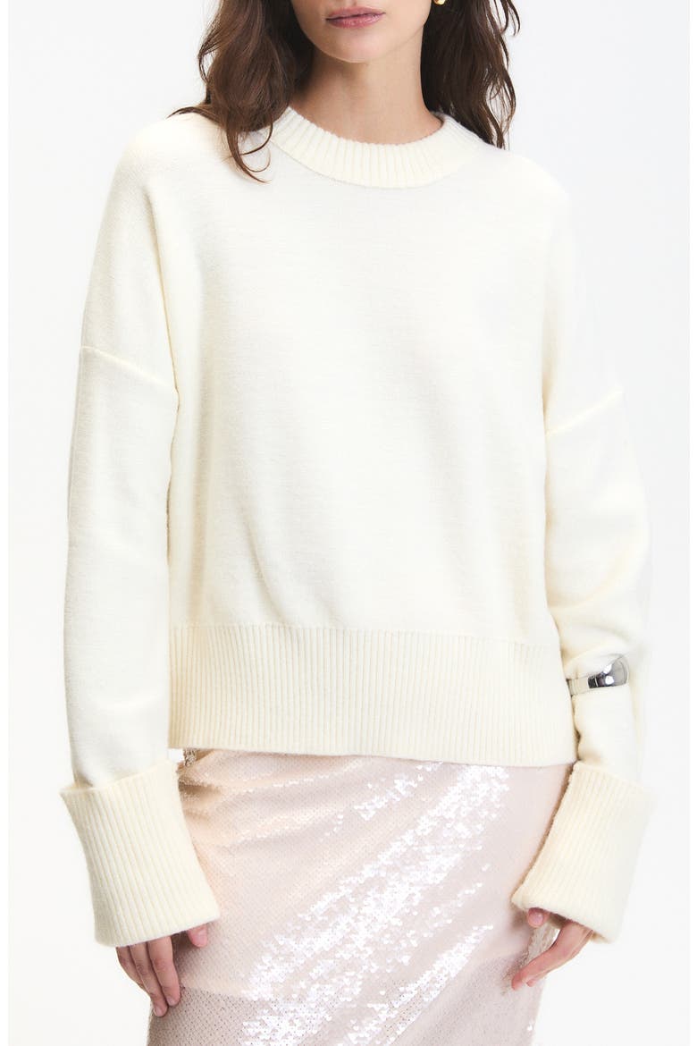Ryan Crewneck Sweater, Main, color, ECRU