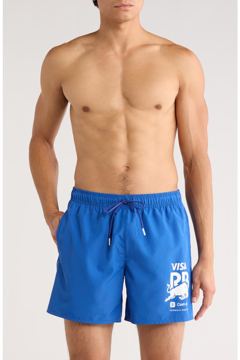 x Redbull Joe Swim Trunks, Main, color, MEDIUM BLUE