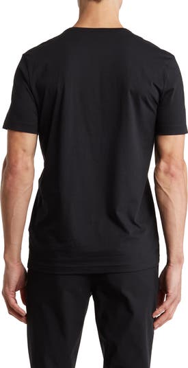Cotton Curved Logo T-Shirt