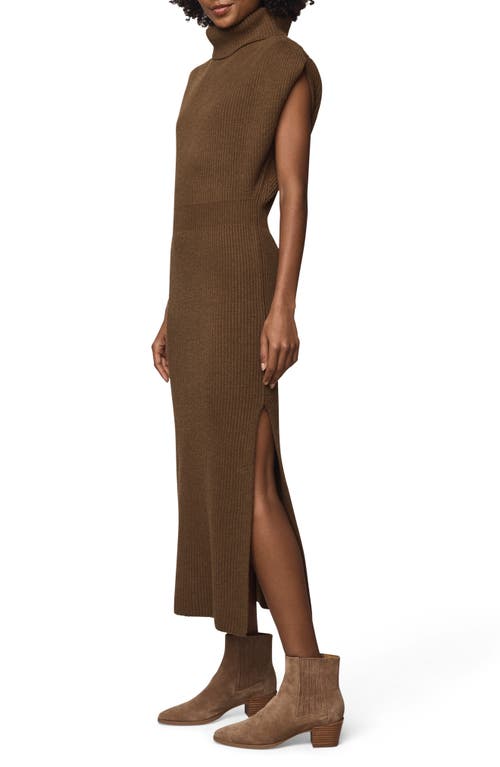 Splendid Marigold Maxi Sweater Dress In Brown