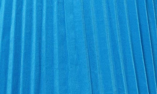 Shop Adelyn Rae Reily Pleated Minidress In Blue