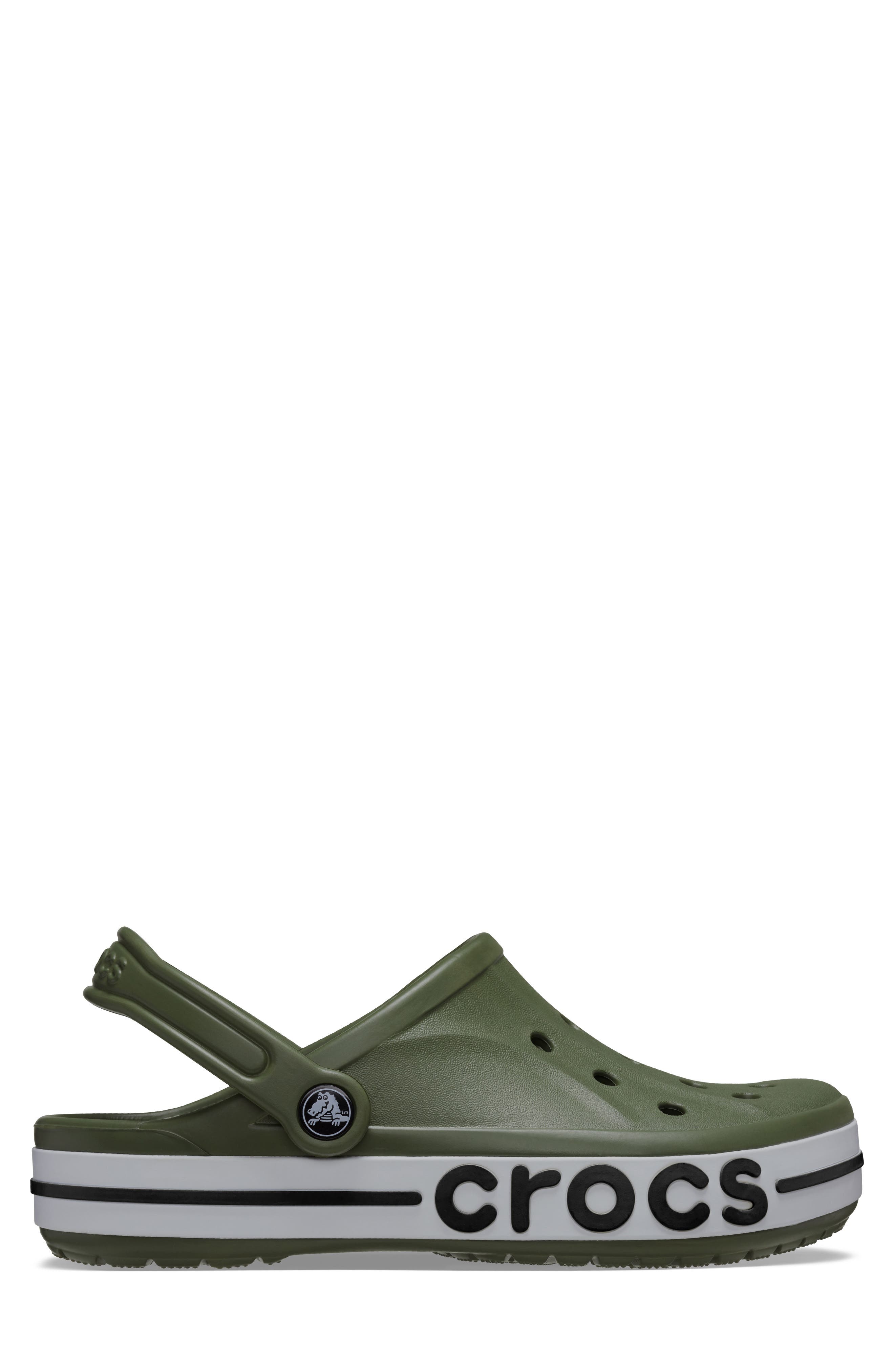 Bayaband Clog, Alternate, color, ARMY GREEN