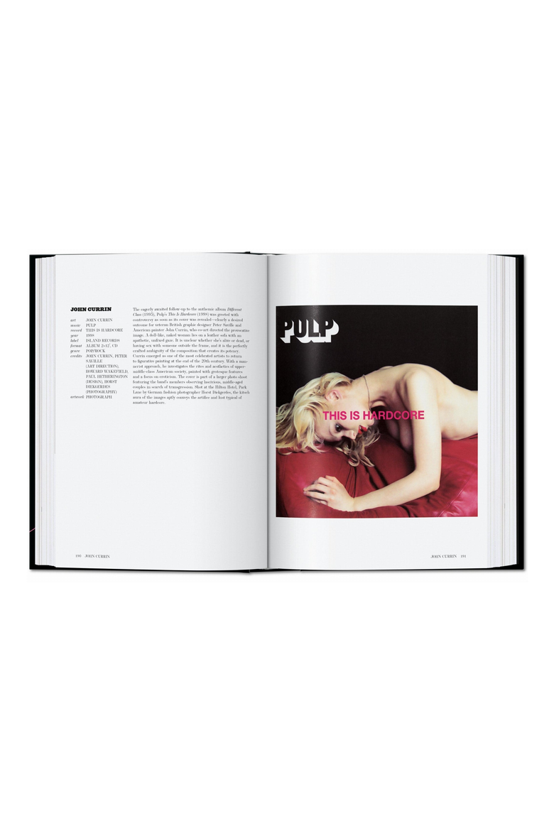 Art Record Covers 45th Edition Book, Alternate, color, Black