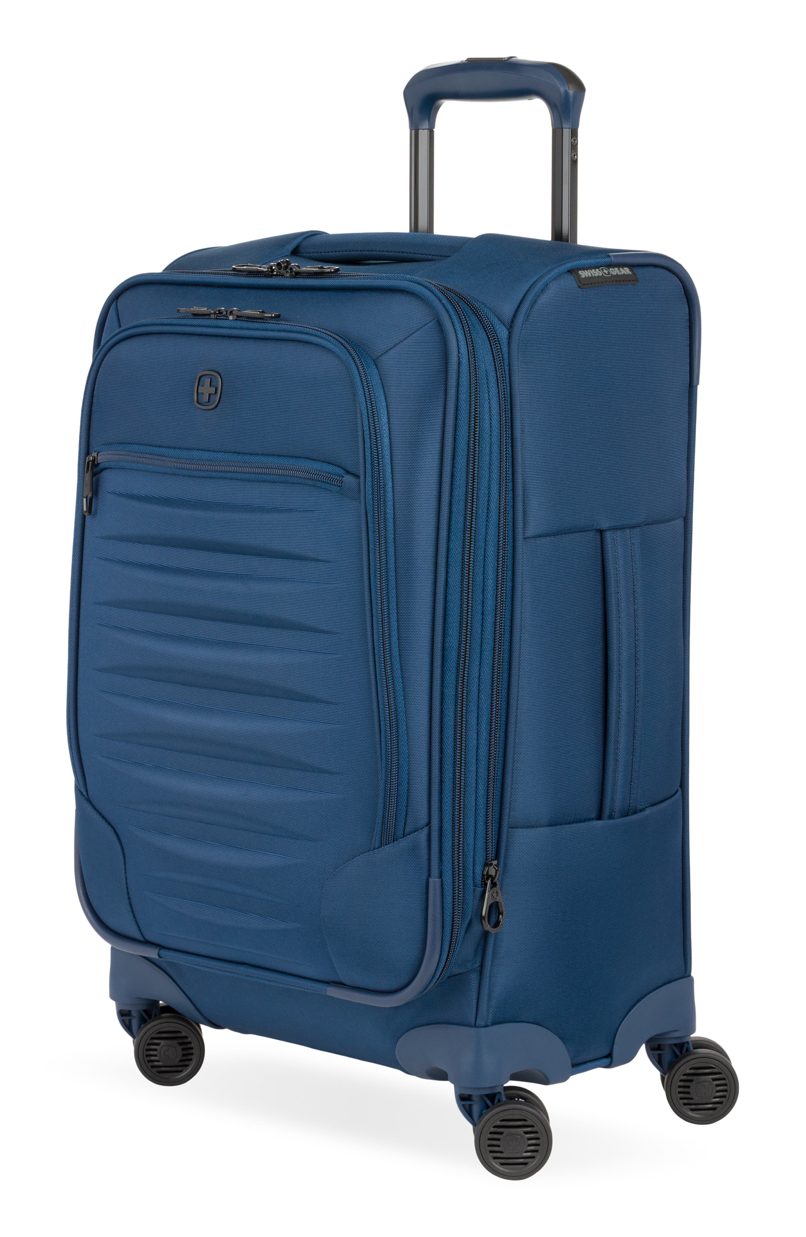 SWISSGEAR Checklite Carry-On Spinner Suitcase, Main, color, 