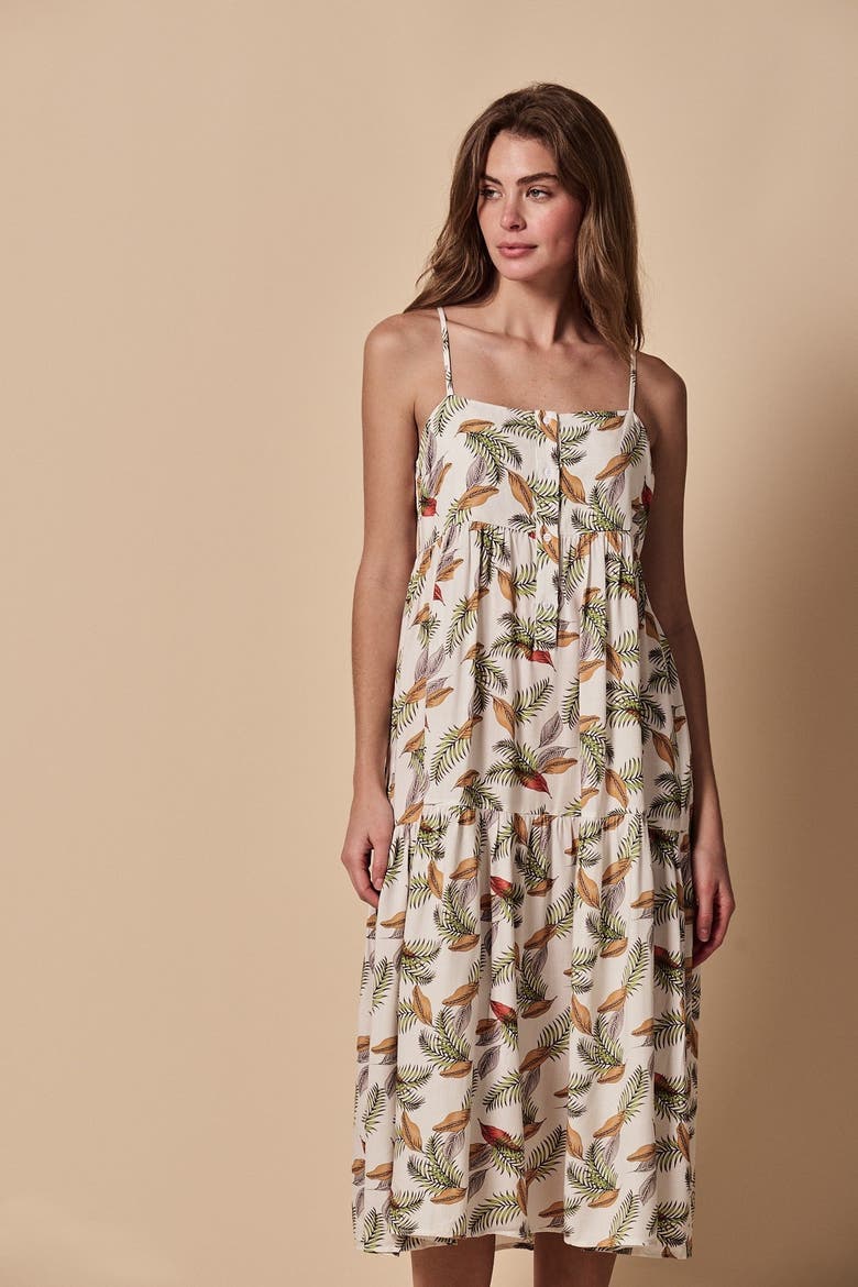 The Leora Dress, Alternate, color, Tropical