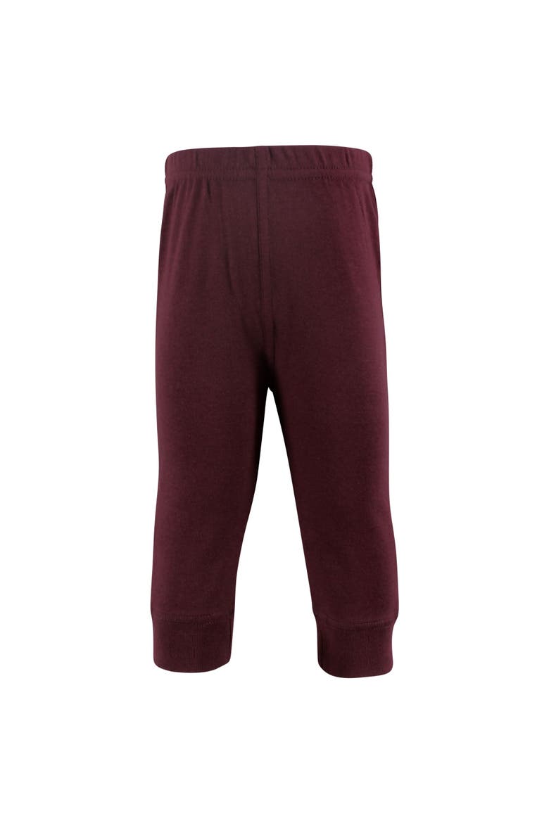 4-Pack Pants Bottoms Set, Alternate, color, Navy Burgundy Black