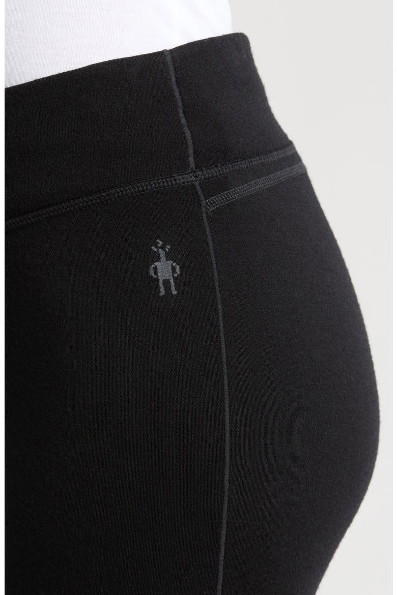 Classic Thermal Wool Blend Base Layer Leggings, Alternate, color, BLACK