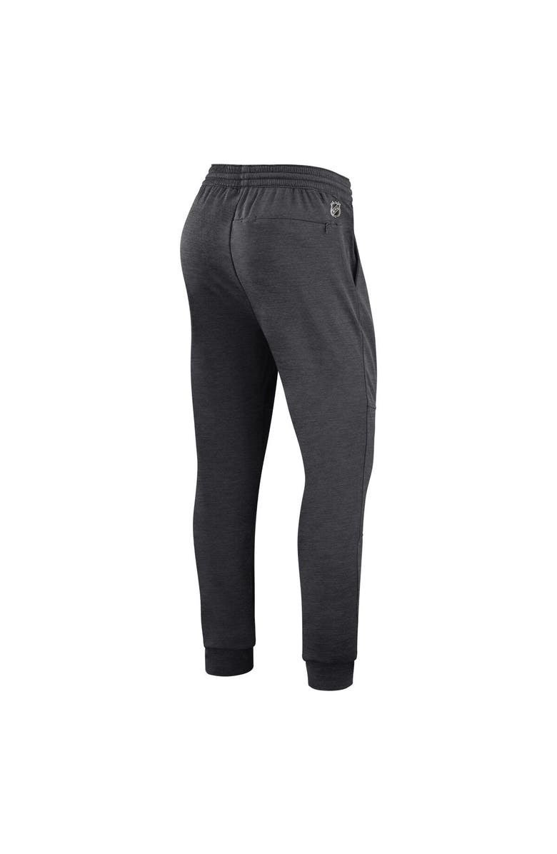 FANATICS Men's Fanatics Branded Heather Charcoal Pittsburgh Penguins Authentic Pro Road Jogger Sweatpants, Alternate, color, 