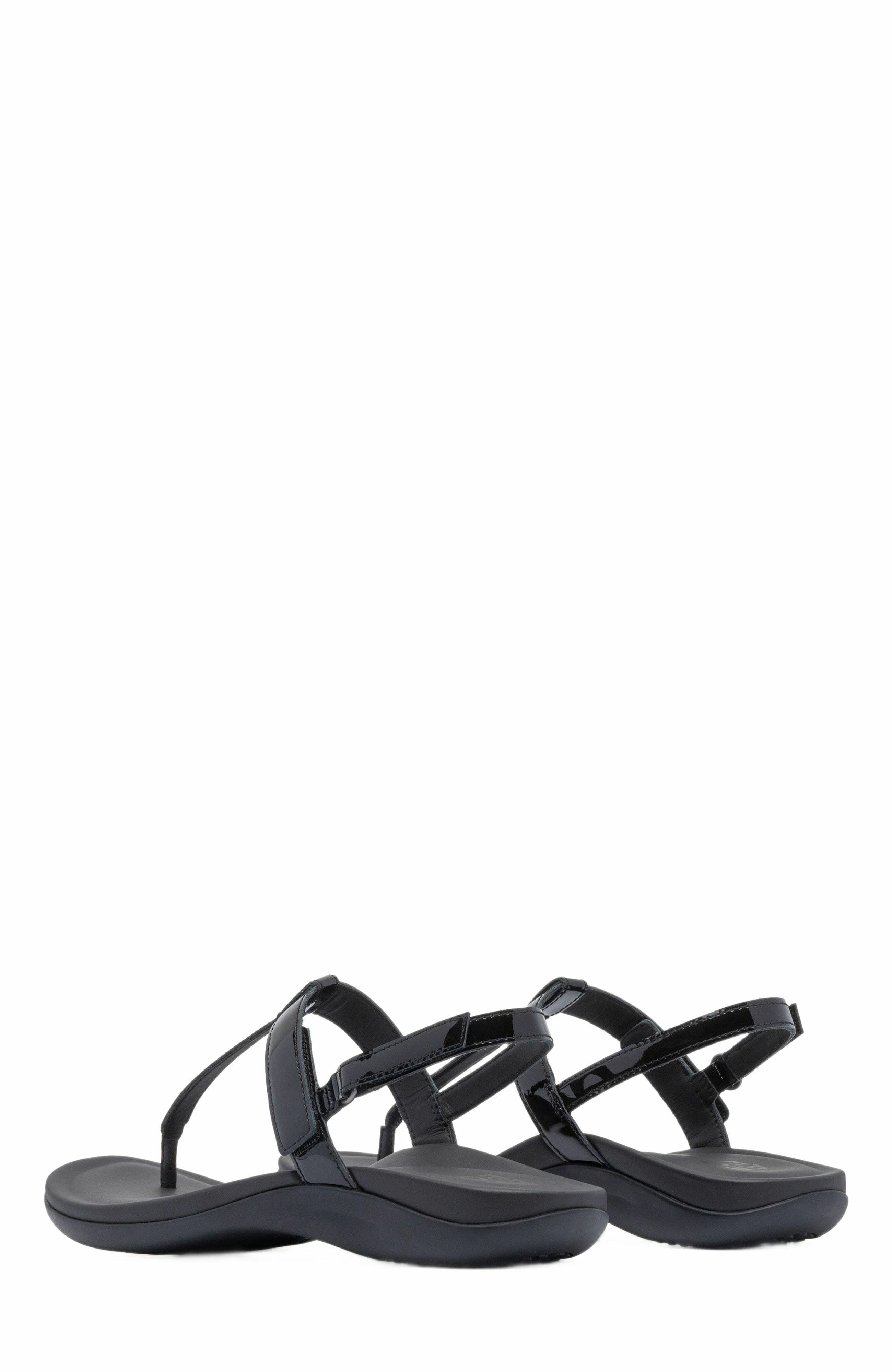 ABEO Oasis T Strap Sandal, Alternate, color, Black - Regular