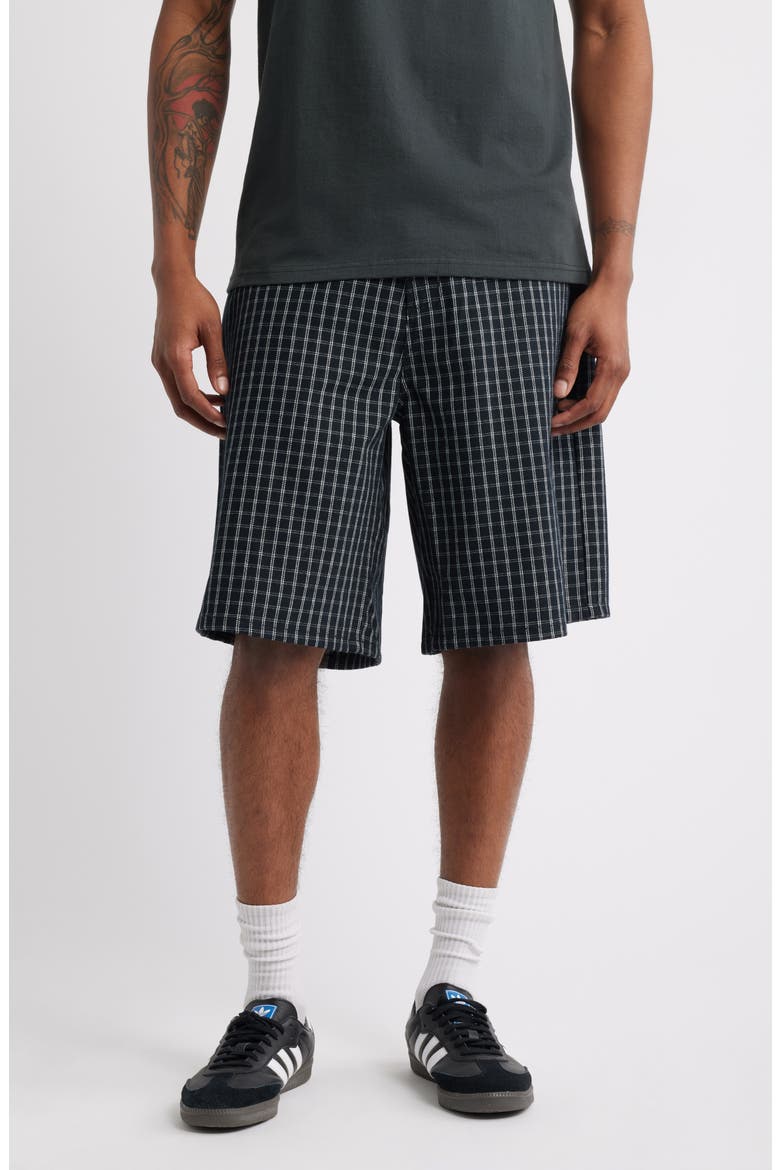 Plaid Baggy Denim Shorts (Men) | Nordstromrack