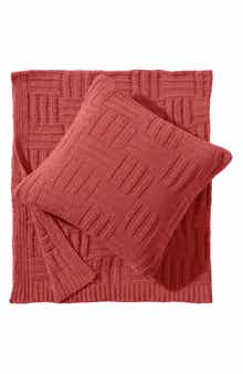 Tommy Bahama Chain Basket Square Throw Pillow