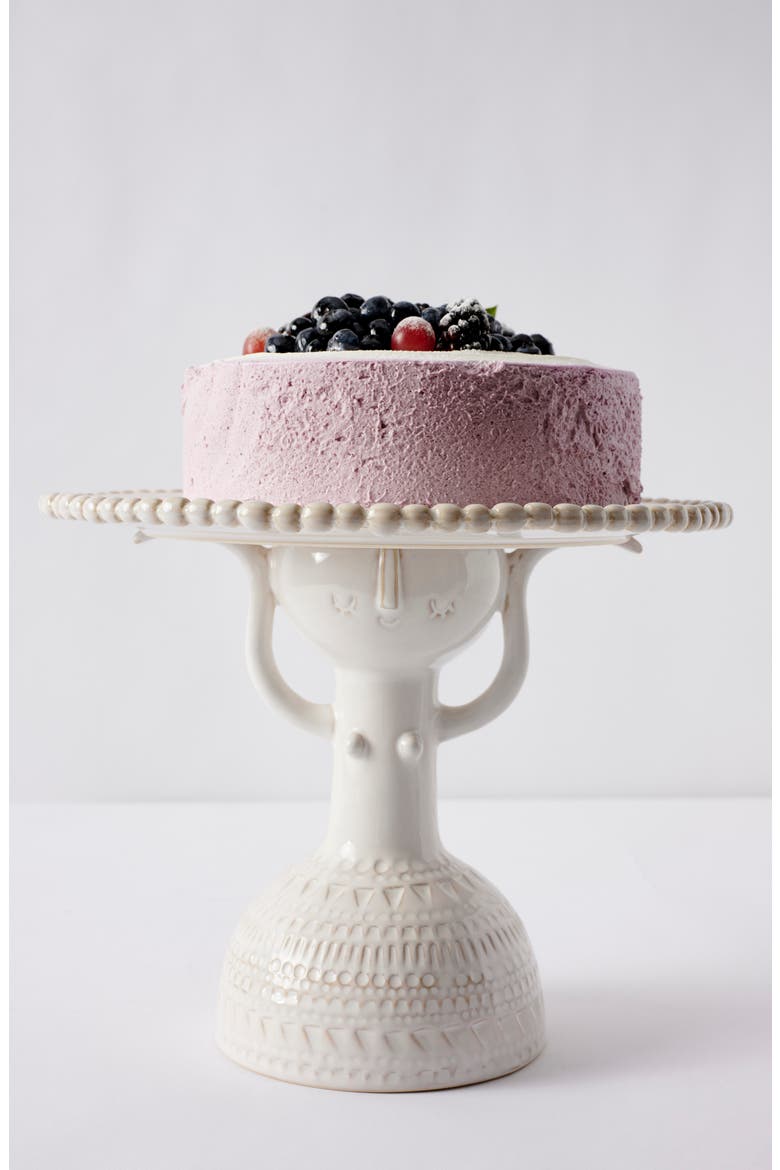 Atliere Stella Cake Stand, Alternate, color, WHITE