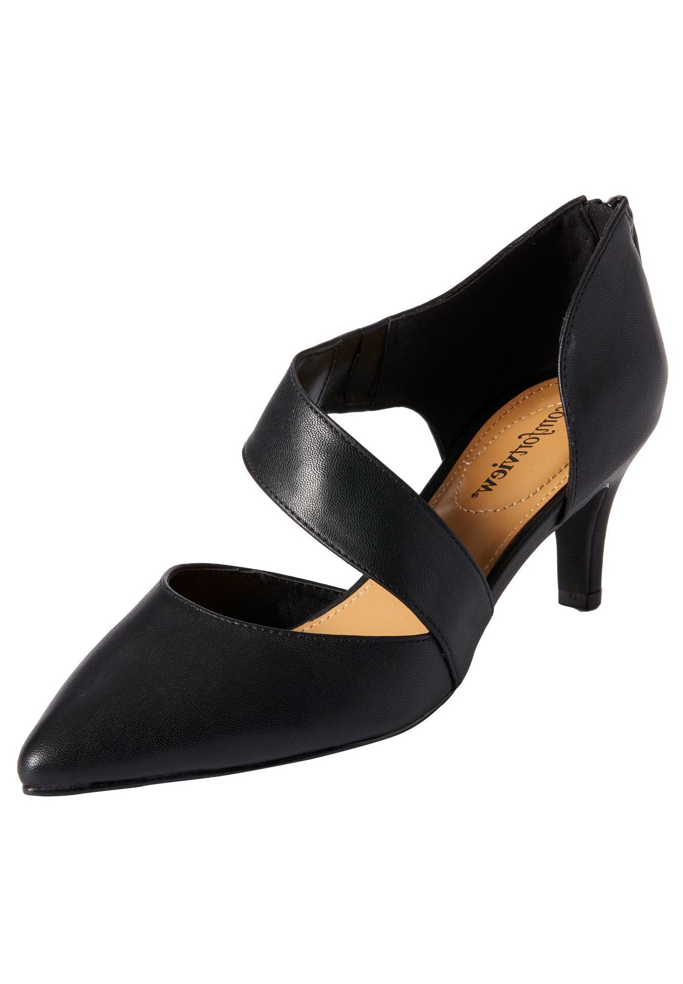 Comfortview The Braelynn Pump, Main, color, Black