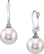 The Pearl Source Japanese Akoya Pearl Classic Elegance Earrings