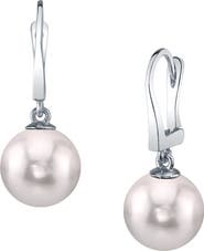The Pearl Source Japanese Akoya Pearl Classic Elegance Earrings
