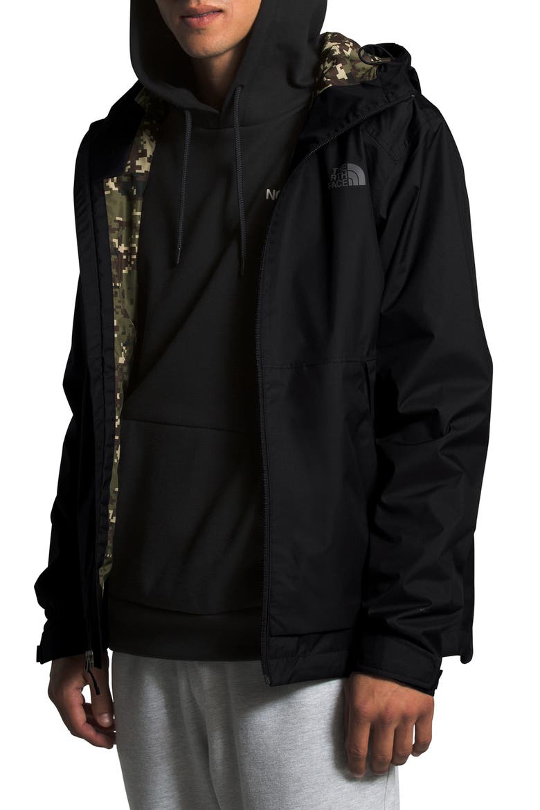 Millerton Hooded Jacket, Main, color, TNF BLACK/ GREY CAMPFIRE PRINT