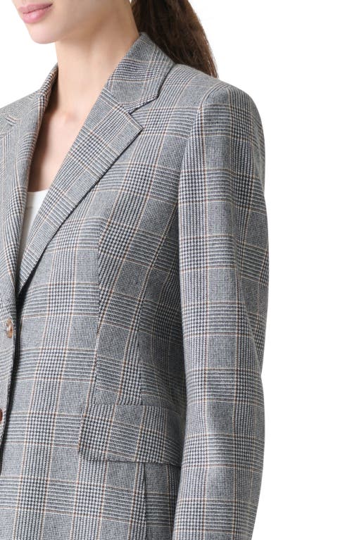 Akris Arie Check Cashmere Jacket