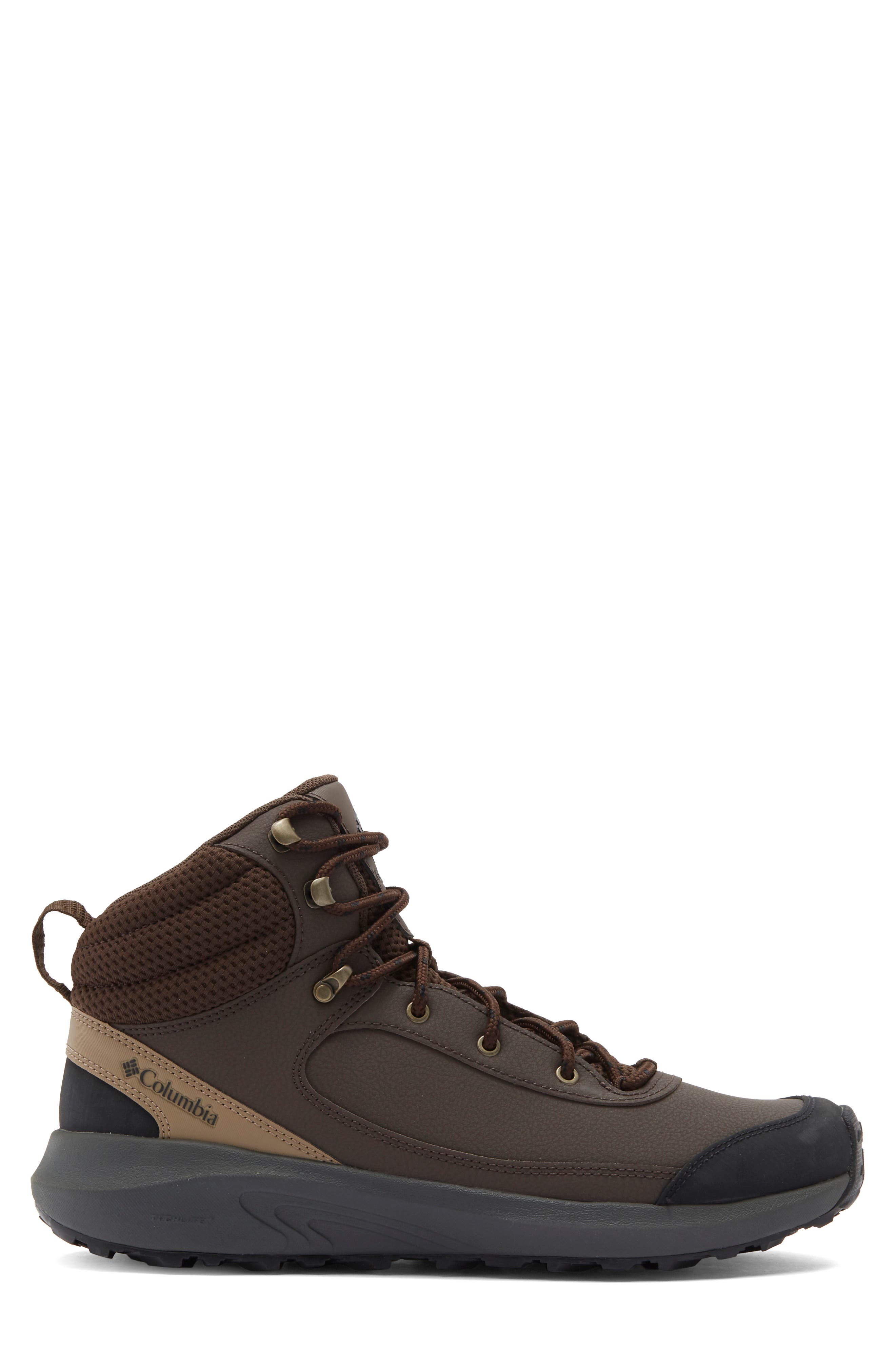 Columbia Trailstorm Peak Mid Hiking Boot, Alternate, color, Cordovan Black
