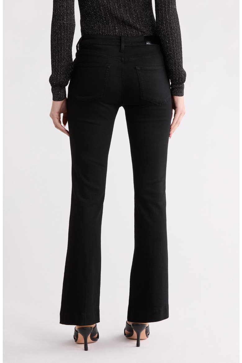 Manhattan High Waist Bootcut Jeans, Alternate, color, BLACK SHADOW