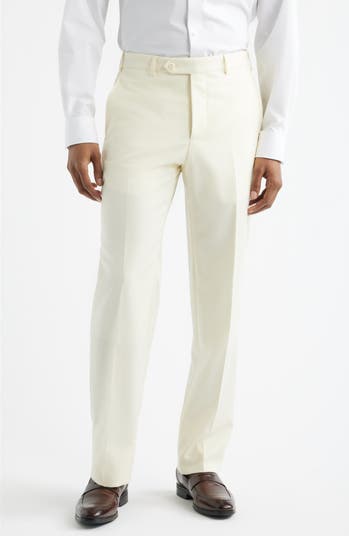 Zanella Devon Super 110s Serge Trousers | Nordstrom