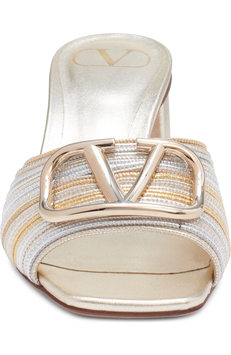 Valentino Garavani VLOGO Slide Sandal, Alternate, color,