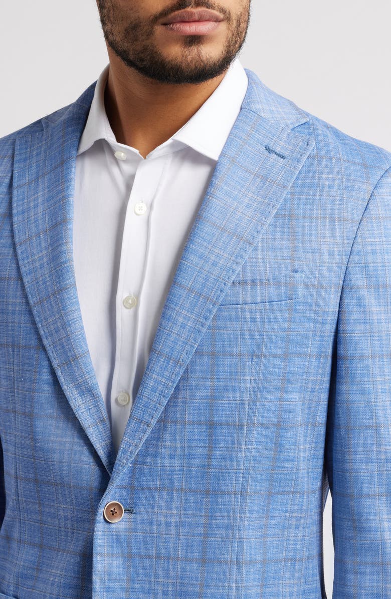 johnnie-O Ramsay Plaid Stretch Sport Coat, Alternate, color, 