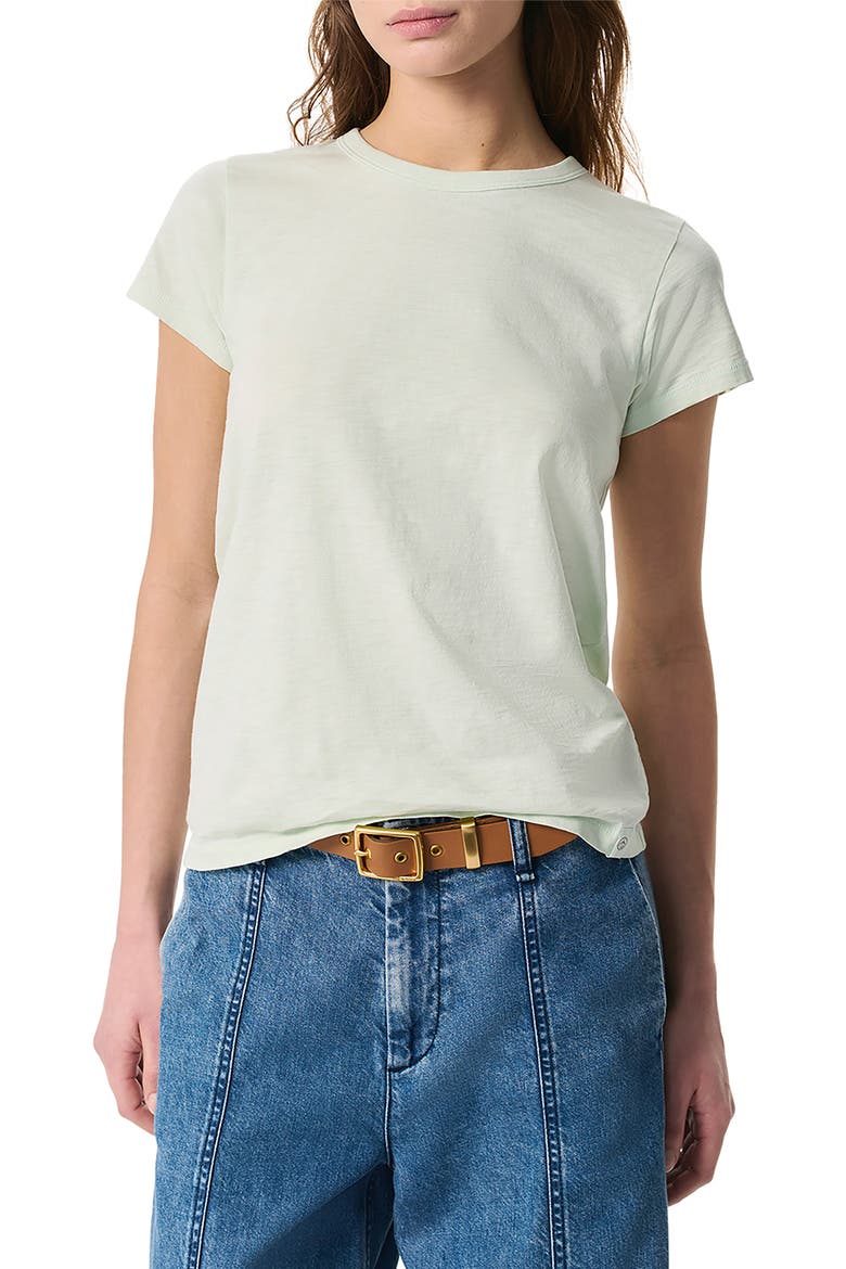 The Slub Organic Pima Cotton T-Shirt, Main, color, GREEN LILY