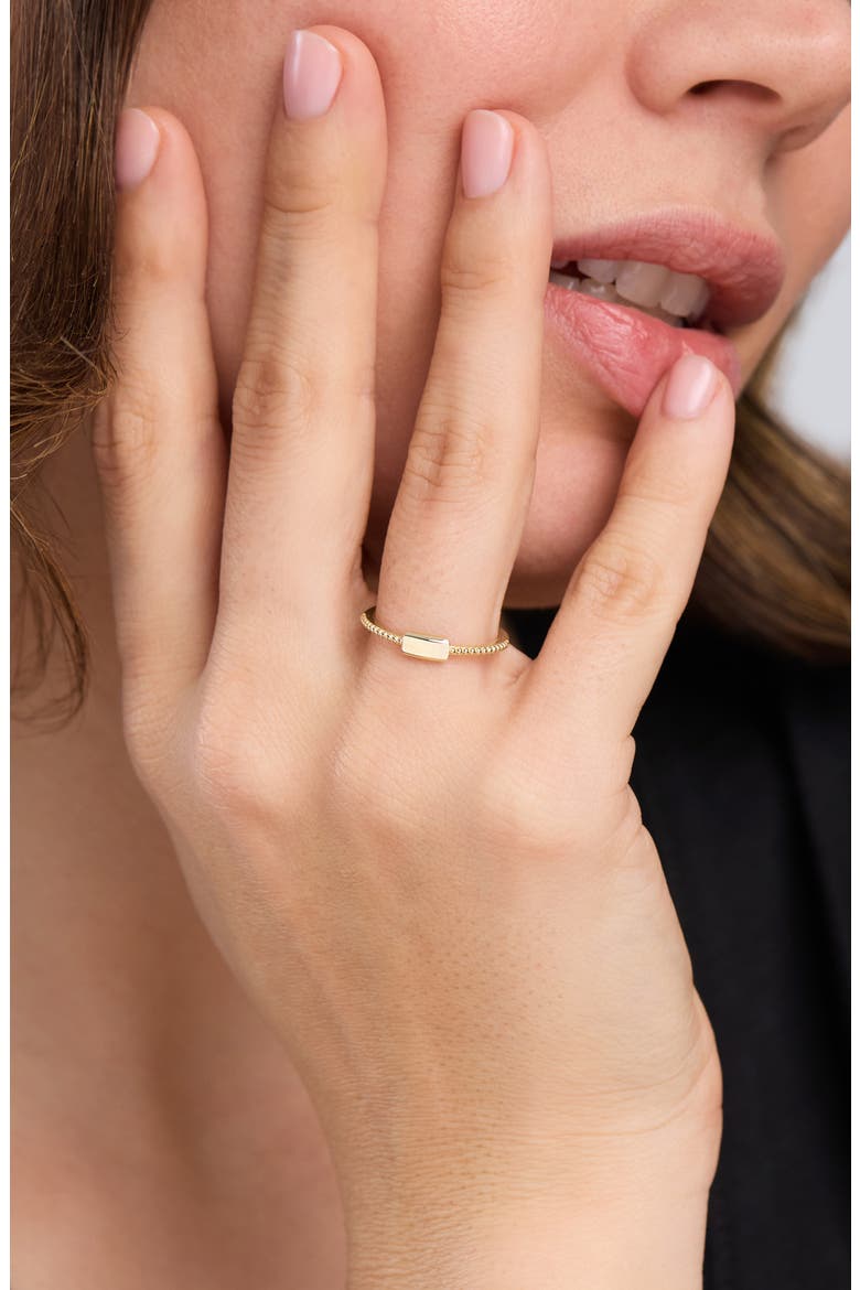 14K Gold Stacking Ring, Alternate, color, 14K YELLOW GOLD