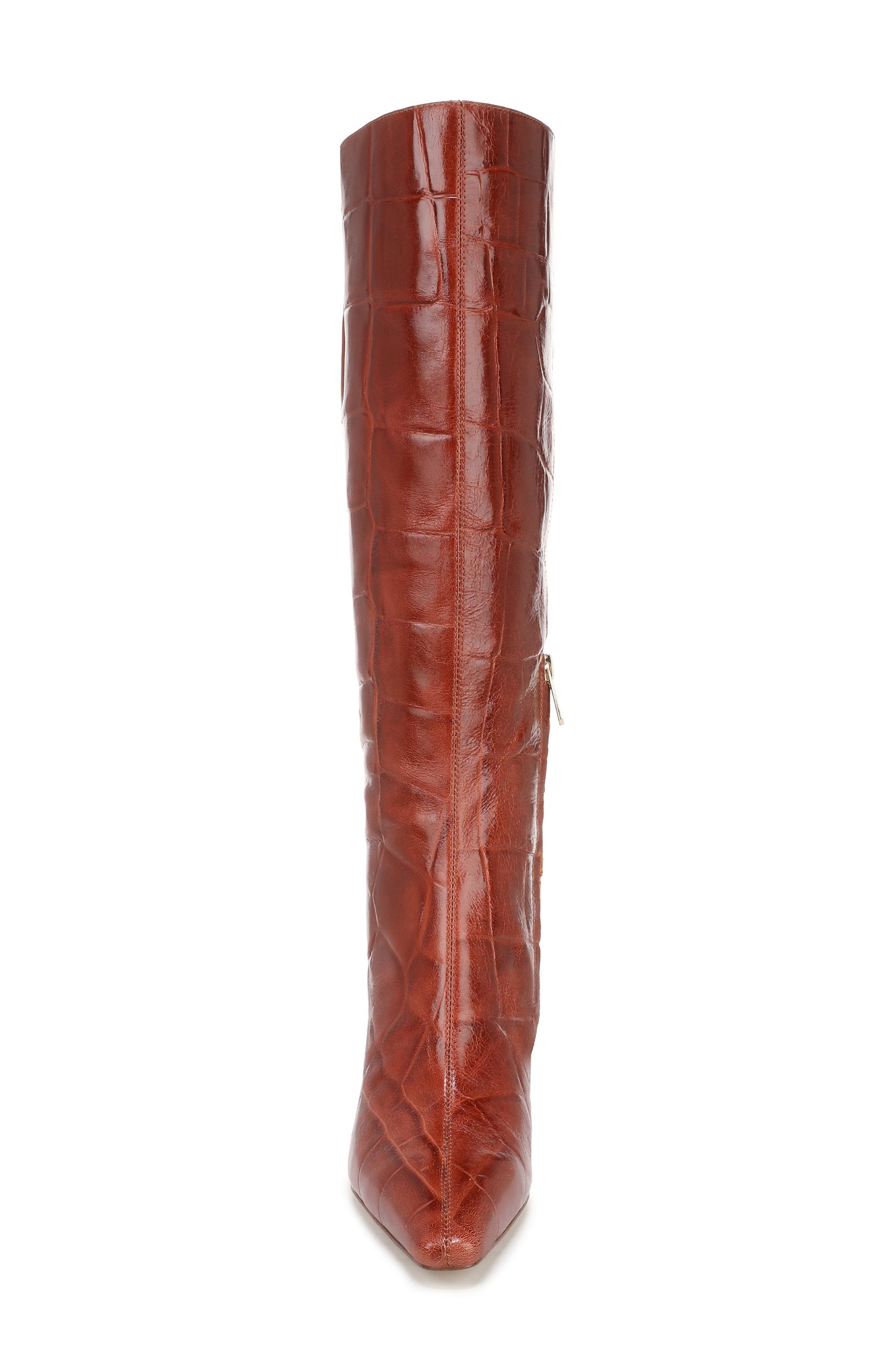Sam Edelman Sylvia Knee High Boot, Alternate, color, New Cognac