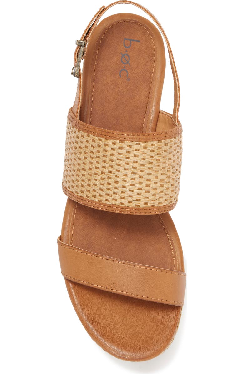 B O C BY BØRN B O C BY BORN Aisley Espadrille Platform Wedge Sandal, Alternate, color,